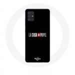 Samsung Galaxy A51 &uuml;mbris La casa de papel Logo