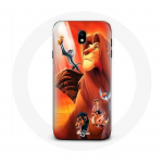 &Uuml;mbris Samsung Galaxy J5 2017 The Lion King Simba ja Mufasa jaoks