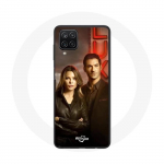 Coque pour Samsung Galaxy A22 4G Chloe Decker et Lucifer Morningstar