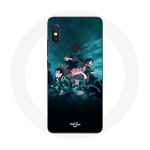 &Uuml;mbris Xiaomi Redmi Note 5 Pro Demon Slayer Manga Tanjiro ja Nezuko jaoks