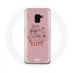 &Uuml;mbris Samsung Galaxy A8 Plus Elite 5. hooaja plakatitegelaste Fanart logo jaoks