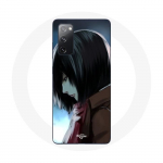 Coque pour Samsung Galaxy S20 FE Mikasa Ackerman Attaque des Titans Manga Anime