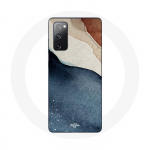 &Uuml;mbris Samsung Galaxy S20 FE abstraktse tekstuuriga tausta jaoks