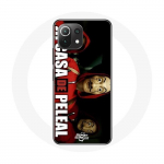 &Uuml;mbris Xiaomi Mi 11 Lite La casa de papel Dali maskide jaoks