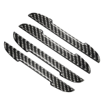4pcs Car Door strips Anti Scratch Sticker Carbon Fiber Edge Protective Strips Side Doors Moldings Scuff trim Stickers for BMW 4PCS gray