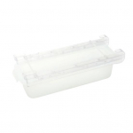 Toidukorrastajakarp toiduklassi ruumis&auml;&auml;stlik plastikust ristk&uuml;likukujuline toiduk&ouml;&ouml;giviljak&uuml;lmiku hoiuriiul koju puhas