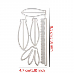 Lillede metallist l&otilde;ikevormid &Scaron;abloonid isetegemiseks scrapbooking Decor Reljeefsed meisterdamise metallist stantsid paberist meisterdamiskaartide jaoks Uue templi tegemine