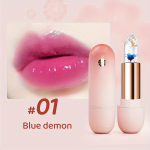 Crystal Translucent V&auml;rvimuutev Petal Jelly Huulepulk Temperature Change Lazy Lipstick Niisutav Toitev Water Feeling Natural Color Huulepulk