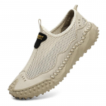 Suvised hingavad vabaajajalatsid Meeste Tossud Libisemisvastased K&otilde;ndimiskingad Mokassiinid Meeste kingad 38 beež