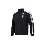 Adidas DFB WC H&uuml;mni Kahepoolne Seisva Kraega Treeningjakk Meeste Jakk Must HF4058 S