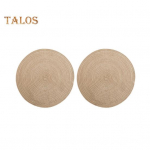 2 tk Libisemisvastane &uuml;mmargune lauamattide komplekt Kootud lauamatid S&ouml;&ouml;gilaud Libisemisvastased alusalused K&ouml;&ouml;gile Kuumakindlad Kausid Joogimatid S beež