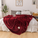 Vooditekk Roheline Pehme Flanelltekk &Uuml;hele kuningannaga Soojad Plaidid Vooditeks mantas de cama Thow Tekid 100*120cm veini