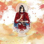 Anime Heaven Official's Blessing akr&uuml;&uuml;lstatiiv Tian Guan Ci Fu Xie Lian Hua Cheng PVC lauaplaadi m&auml;nguasi, 15 cm hua cheng