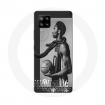 Coque Maniacase pour Samsung Galaxy A42 5g Kobe Bryant NBA black mamba mentality