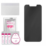 apgo Privacy Matte Hybrid protective glass compatible with Apple iPhone 13 mini, flexible nano glass, great replacement for tempered glass, scratch-re