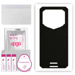 apgo Protective Skin Sticker for the back compatible with Oukitel WP15, Wrap Film, Foil, Vinyl - Pattern Matrix