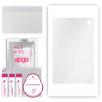 apgo Ultra Clear Protective Skin Sticker for the back compatible with Acer Sospiro AS10W, Wrap Film, Hydrogel Film, Flexible, Soft TPU with positionin