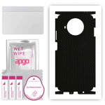 apgo Protective Skin Sticker for the back+sides compatible with Xiaomi Redmi Note 9 Pro 5G, Full Wrap Film, Foil, Vinyl - Pattern Matrix