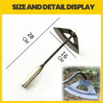 T&auml;isterasest karastatud &otilde;&otilde;nes k&otilde;blas k&auml;eshoitav umbrohut&otilde;rje reha istutamine juurviljad talu aed P&otilde;llumajandus umbrohut&otilde;rje t&ouml;&ouml;riist Dropshipping