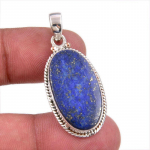 Looduslik lapis lazuli v&auml;&auml;riskivi 925 prooviga t&auml;ish&otilde;bedast kingitusripats 1,50 P2O85