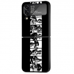 Telefoni&uuml;mbris Samsung Galaxy Z Flip 3 5G Z Flip 4 ZFlip3 ZFlip Flip4 zflip ZFlip4 One-Pieces Hard PC Tagasi Samsung Z Flip 5G