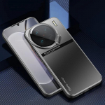 Vivo X100 Ultra X100S Pro jaoks m&otilde;eldud metallist objektiiviga kaamerahoidiku kate Vivo X100Ultra X100 SX 100 Pro jaoks, l&ouml;&ouml;gikindel &otilde;huke matt kaitsetugi. For VIVO X100 must