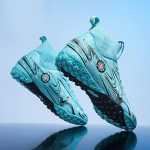 Meeste uued k&otilde;rge &uuml;laosaga jalgpallijalatsid FG/TF kvaliteetsed laste jalgpallisaapad, libisemisvastased v&auml;listreeningjalatsid 2024. aasta tossud 34 valge