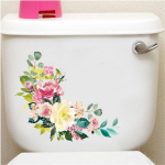 Lillede WC kleebised PVC kleebis seinakleebis elutoa kaunistus