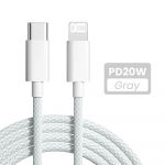 PD 20W USB C kaabel iPhone 14 13 12 11 Pro Max Mini XS XR iPadi jaoks Kiirlaadimine Type C to ios kaabel Andmesidekaabel 0,3M/1M/1,5M/2M 1m sinine