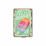1PC Retro maalibaari koduseinte kaunistamise seinam&auml;rk, mis on spetsialiseerunud kaunistamisele 20X30CM