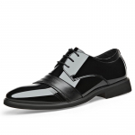 Uus mood meeste kleit Kingad Isiksuse trend Paty Nahast pulmakingad Meeste Nahast Oxfordi kingad 38