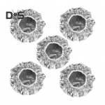 5 tk Alumiiniumfooliumist juuksesoojusm&uuml;ts korduvkasutatav Professionaalne kuuma&otilde;liga t&ouml;&ouml;tlemine S&uuml;gavkonditsioneeriv Kuumutav T&ouml;&ouml;tlemine Juuksehooldusm&uuml;ts 28cm