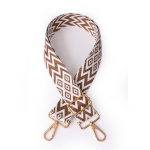 Lai 3,8 cm &otilde;lakottide rihm, mis laieneb reguleeritava mustriga naiste ristkere DIY mood nailonist uus kotirihm