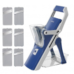 Reguleeritav k&ouml;&ouml;giviljal&otilde;ikur, roostevabast terasest teraga libisemisvastane tihend, mitmefunktsiooniline k&ouml;&ouml;gil&otilde;ikur Eemaldatav disain kodune pagarit&ouml;&ouml;line A