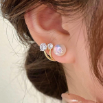 Naiseliku temperamendiga teemantp&auml;rlitega k&otilde;rvar&otilde;ngad, k&otilde;rvar&otilde;ngad, mitmek&uuml;lgsed prantsuse k&otilde;rvar&otilde;ngad One Size kuld