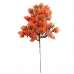 1 tk plastist v&otilde;ltsitud kunstlik m&auml;nd-k&uuml;pressitaim Bonsai Garden Home Office Decor punane