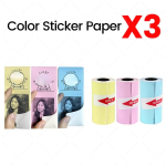 Termotr&uuml;ki kleebis 57X30mm miniprinterpaberirulli saab kleepida, sobib minitermoprinterile