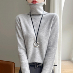 Naiste ka&scaron;miirist sviiter Qinghe ka&scaron;miir 30% ka&scaron;miir 70% vill s&uuml;gis-talvine ka&scaron;miir pullover pehme ja soe XL