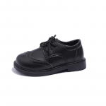 Mood classic poiste v&auml;ikesed nahast kingad Briti stiilis uus trend pehme tald &uuml;likonna performance mustad lastejalatsid 26 yards inner length 16cm