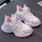 T&uuml;drukute spordijalatsid kevadeks ja s&uuml;giseks Uued p&ouml;&ouml;rleva nupuga vabaaja kingad Laste kerged libisemiskindlad pehme tallaga isakingad 26 lilla