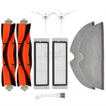Xiaomi Roborock S5 S50 S51 S55 E5 E4 tolmuimeja tarvikud varuosade vahetuskomplekt, p&otilde;hihari, keskharja kate, HEPA filter, mopilapid Kit 1