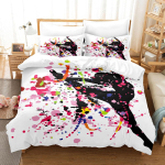 Multikas Ballett Tekikott Komplekt Printsessi Stiilis Tantsiv T&uuml;druk 3D Tr&uuml;kk Kuningas Kuninganna T&uuml;drukutele Naistele Teismelistele Tantsijatele Pol&uuml;ester Voodipesu Komplekt 135x200cm 2pcs