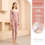 Unisex Saksa Velvet Thermal aluspesu komplekt: &Uuml;markaelus, pl&uuml;&uuml;s, elastne, paks s&uuml;giseks/talveks &ndash; mehed ja naised. Women's L