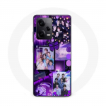 Coque Maniacase pour Xiaomi Redmi Note 12 Pro 5G bts concept violet