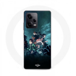 Coque Maniacase pour Xiaomi Redmi Note 12 Pro 5G Tanjiro nezuko demon slayer
