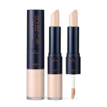 Tony Moly Double Cover Dual Concealer 8g, No. 1, 1 ea. black