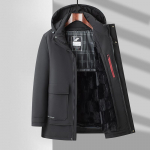 Talvine vana paks soe isa tepitud &auml;ri vabaaja tepitud jope XL tumesinine v&auml;rv