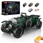 Mould King 13191 Tehniline Auto Ehituskloss Kaugjuhitav Puhur Vanaaegne Auto Komplekt Monteerimisklotsid M&auml;nguasjad Laste J&otilde;ulukink 13191 gray