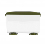 Spetsiaalne l&auml;bipaistev roomajate aretuskast, ruudukujuline plastikust lauaarvuti kaanega kalapaak Kaasaskantav putukavaatur putukakasti konn