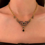 Euroopa ja Ameerika stiilis liblikas lillepalee ripats kaelakee &ndash; mitmek&uuml;lgsed ja elegantsed naisteehted Teardrop Necklace